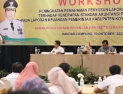 Sekdaprov Lampung Buka Penyusunan Laporan Keuangan, Standar Akuntansi Pemerintahan