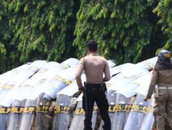 Pol PP Provinsi Lampung Gelar Latihan Bersama dan Simulasi