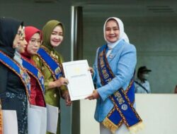 Riana Sari Arinal Dikukuhkan Sebagai Bunda Sadar Lalulintas Usia Dini Provinsi Lampung Masa Bakti 2022 – 2027