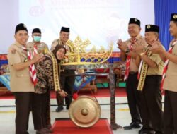 Ketua Kwarda Pramuka Chusnunia Chalim Buka Kemah Bakti Racana Muhammadiyah Nasional VI