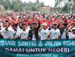Aktif Rangkul Kalangan Pesantren di Jateng, Ribuan Santri – Masyarakat Kabupaten Lampung Selatan Suarakan Ganjar Presiden 2024