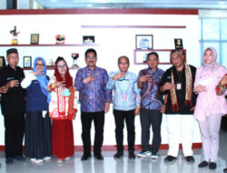 Sekda Lamsel Sambut Kedatangan Tim Penilai Eliminasi Malaria Kemenkes RI