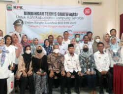 ASN Lampung Selatan Mengikuti Bimbingan Teknis Gratifikasi Dalam Rangkaian Road Show Bus KPK