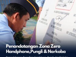 Rutan Menggala Tandatangani Deklarasi Zero Halinar