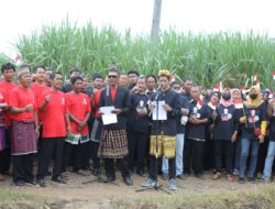 Petebu Pendukung Ganjar Gandeng Petani Tebu Lampung Tengah Dorong Kedaulatan Pangan Nasional
