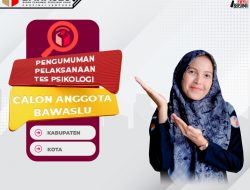 CAT Psikologi Bawaslu Dibawah Kontrol Polda Lampung