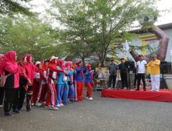 Gubernur Arinal dan Ibu Riana Hadiri Jalan Sehat “World Walking Day 2023”