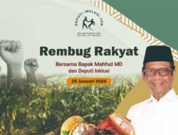 Rembuk Rakyat Ganjar-Mahfud Dihadiri 10 Ribu Warga