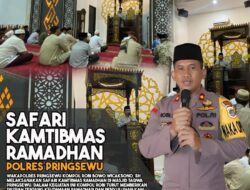 Wakapolres Pringsewu Sampaikan Pesan-pesan Kamtibmas di Bulan Suci Ramadhan