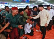 Warga Nahdliyin Mesuji Sambut Kedatangan RMD Calon Gubernur Lampung 