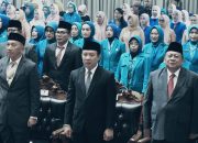Pj.Bupati Pringsewu Hadiri Pelantikan Pj.Bupati Mesuji dan Tubaba