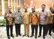 Pj Bupati Pringsewu Hadiri Penyampaian LHP LKPP 2023