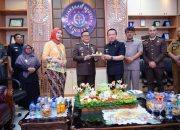 Tasyakuran Hari Bhakti Adhyaksa, Penjabat Bupati Pringsewu Potong Tumpeng