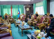 Pj Bupati Pringsewu, Marindo Kurniawan Terima Kunjungan Audensi Alvito Paduan Suara GBN 