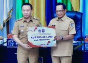 Pj.Bupati Pringsewu Kembali Terima Penghargaan Kinerja Pengendalian Inflasi Daerah Periode Pertama