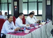 Pj Bupati Pringsewu Hadiri Sesi Evaluasi Itjen Kemendagri