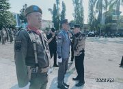 Kesiapan Pemilukada Pringsewu, Satpol PP & Satlinmas Apel Gelar Pasukan