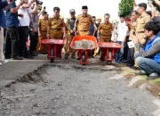 Groundbreaking Jalan Kotabumi – Bandar Abung, Awali Komitmen Gubernur Rahmat Mirzani Tingkatkan Pembangunan Infrastruktur di Provinsi Lampung