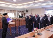 Sekdaprov Marindo Lantik 15 Pejabat Fungsional di Lingkungan Pemprov Lampung