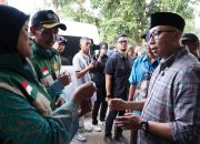 Tinjau Buay Bahuga, Gubernur Rahmat Mirzani Djausal Tawarkan Solusi Konkret Infrastruktur dan Pemulihan Lahan Tani