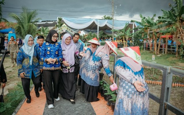 Program Hunian Hijau Masyarakat Diperkuat Melalui Peresmian Infrastruktur di Lampung Selatan