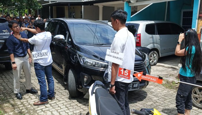 Rekonstruksi Kasus Penganiayaan Verrel Ungkap Dua Kali Pemukulan