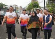 Wali Kota Eva Dwiana Hadiri dan Lepas Peserta Bank Lampung Run 2026