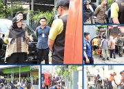 Wali Kota Eva Dwiana Tinjau Pembersihan Saluran Irigasi di Kedaton