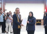 Hj. Eva Dwiana Dikukuhkan Sebagai Ketua Umum KONI Kota Bandar Lampung 2025–2029