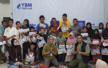 BRI BO Metro Salurkan Kado Lebaran untuk Anak Yatim, Dhuafa dan Penyandang Disabilitas