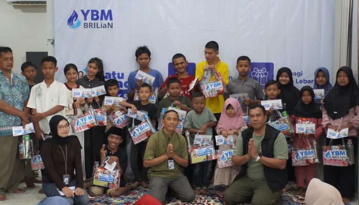 BRI BO Metro Salurkan Kado Lebaran untuk Anak Yatim, Dhuafa dan Penyandang Disabilitas