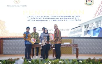Pemkot Bandar Lampung Kembali Raih Opini WTP dari BPK atas LKPD Tahun Anggaran 2025