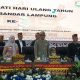 Hadiri Paripurna HUT ke-344 Kota Bandar Lampung Gubenur Apresiasi Kinerja Pemkot