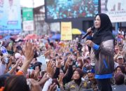 Ribuan Warga Ikuti Jalan Sehat HUT ke-344 Bandar Lampung, Eva Dwiana Gaungkan Budaya Hidup Sehat
