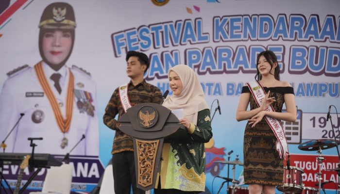 Pemkot Bandarlampung Gelar Festival Kendaraan Hias dan Pawai Budaya Semarakkan HUT ke-344