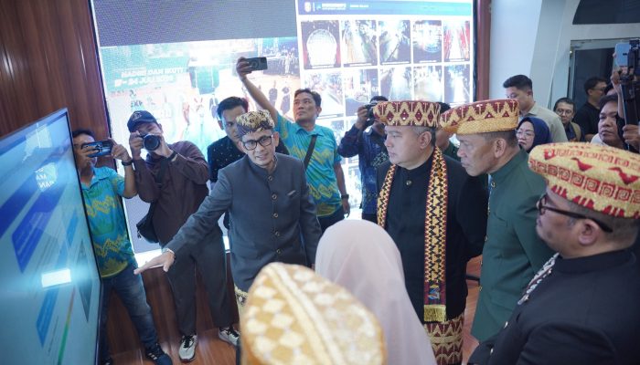 Kadis Kominfo Kota Bandarlampung Paparkan Program ke Sekjen Kemendagri